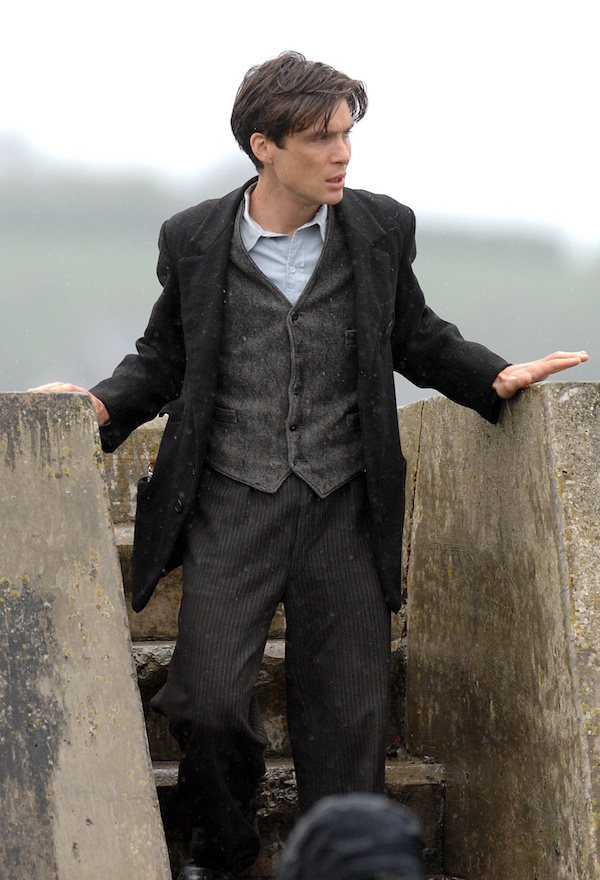 Cillian Murphy in 'The Best Time of our Lives' filming in New Quay, West Wales, 2007. Photo by REX/Shutterstock.