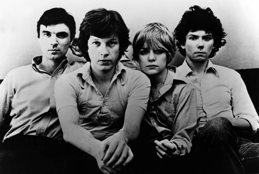 Talking Heads; from L-R: David Byrne, Chris Frantz, Tina Weymouth, and Jerry Harrison. Photo by Echoes/Redferns.