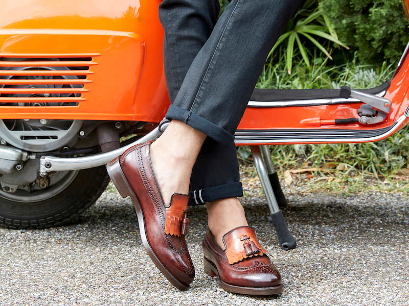 Santoni 2025 scarpe produzione