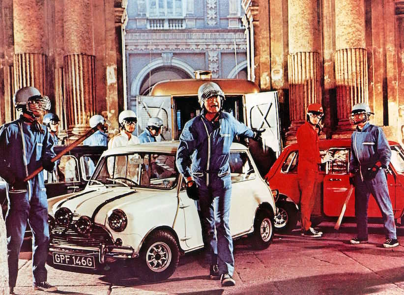 The Italian Job, 1969. Photo by Paramount/Oakhurst Productio/REX/Shutterstock.