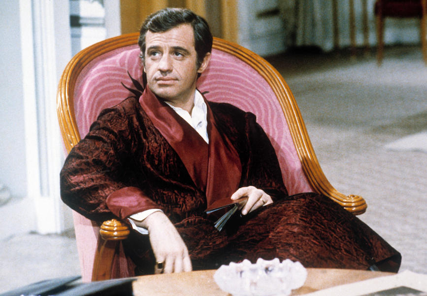 Jean-Paul Belmondo as Serge Alexandre in Stavisky, 1974. Photo by Alamy.