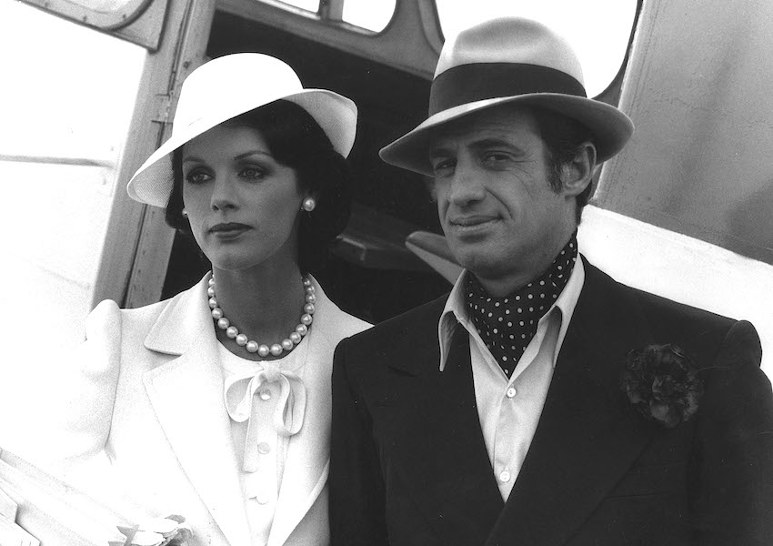 Jean-Paul Belmondo and Anny Duperey in Stavisky, 1974. Photo by Ariane/Cerito/REX/Shutterstock.