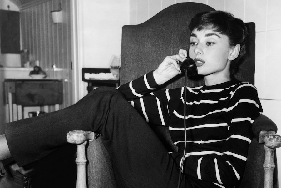 Audrey Hepburn, 1954. Photo by Alamy.