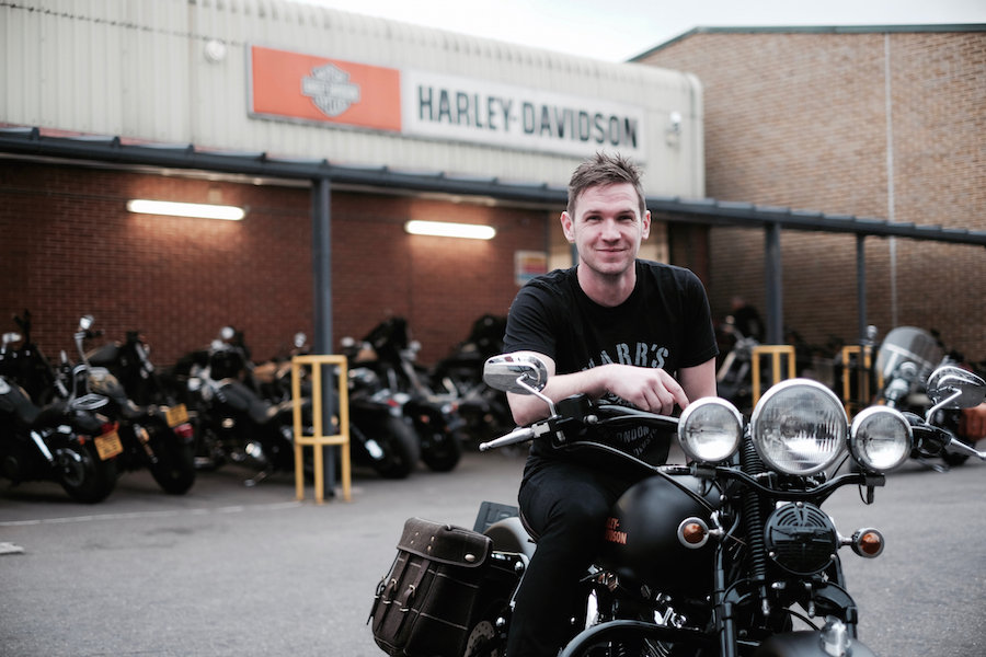 Charlie Stockwell, Harley Davidson, Custom