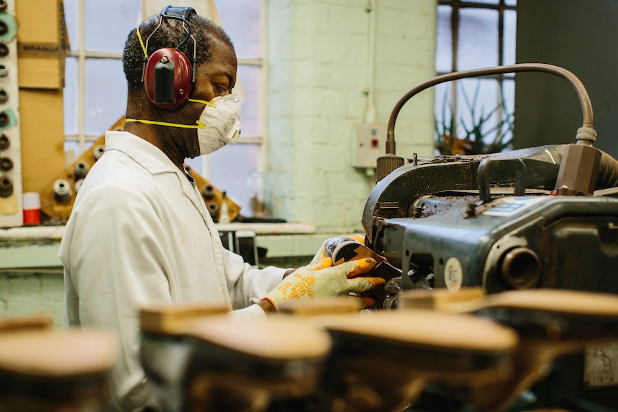 Crockett's longest standing employee, Charlie, has been honing his craft since 1967.