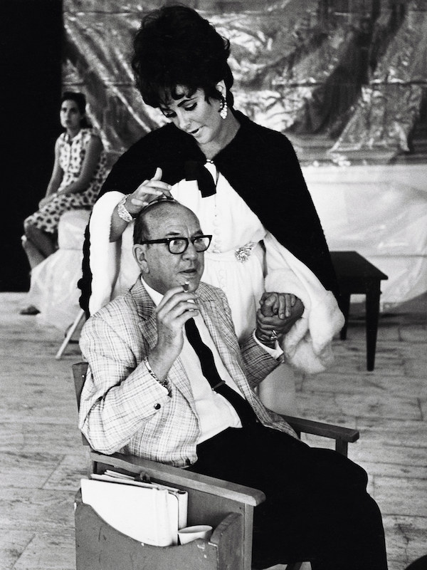 Noel Coward and Elizabeth Taylor in Boom!, 1968. Photo by Bob Penn/Universal/REX/Shutterstock.