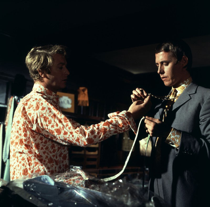 Michael Caine and Simon Dee in The Italian Job, 1969. Photo by Paramount/Oakhurst Productio/REX/Shutterstock.