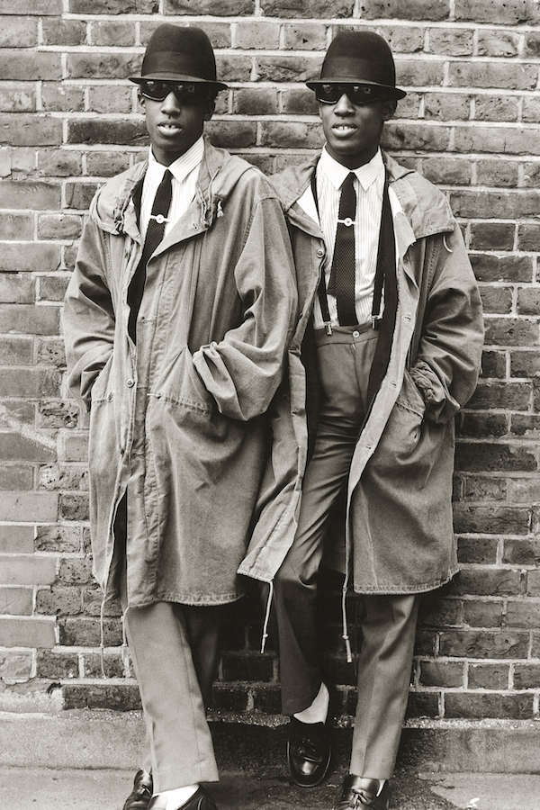 Chaka and Dubem, twins from Islington, north London, in 1979.