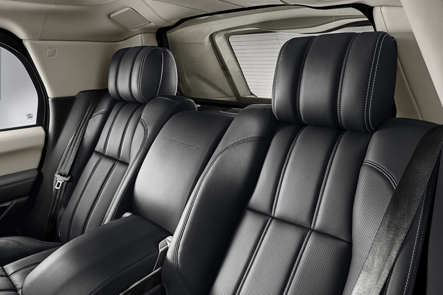 The sumptuous leather seats are taken straight from the top-of-the-line Range Rover Autobiography, meaning the owner will arrive in style and comfort.