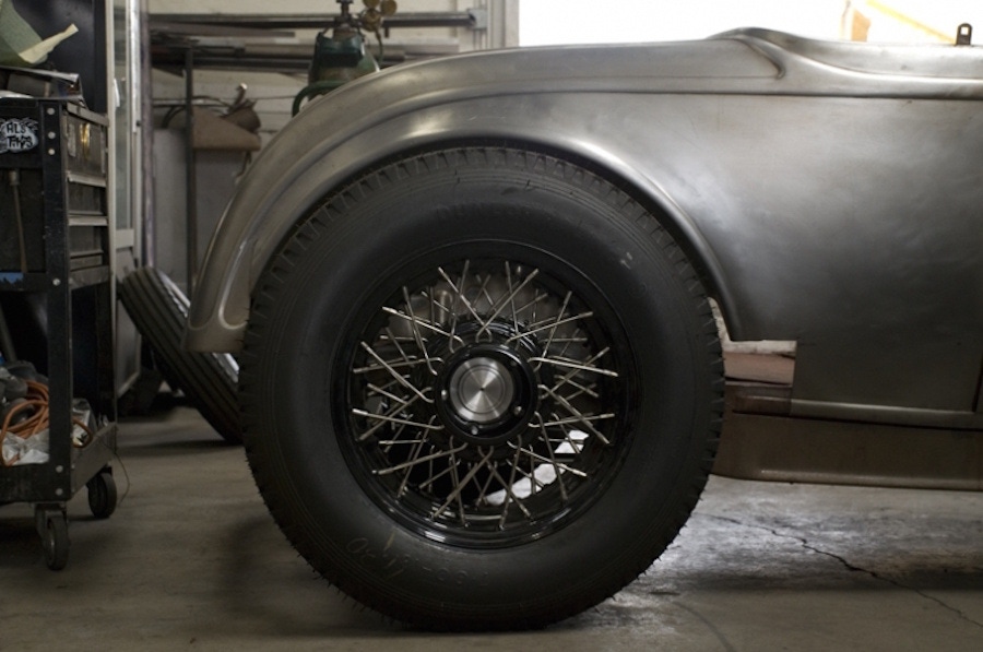 The ‘Brooklands Special’, a 1932 Ford Roadster which was inspired by Brooklands motor circuit in Surrey, England.