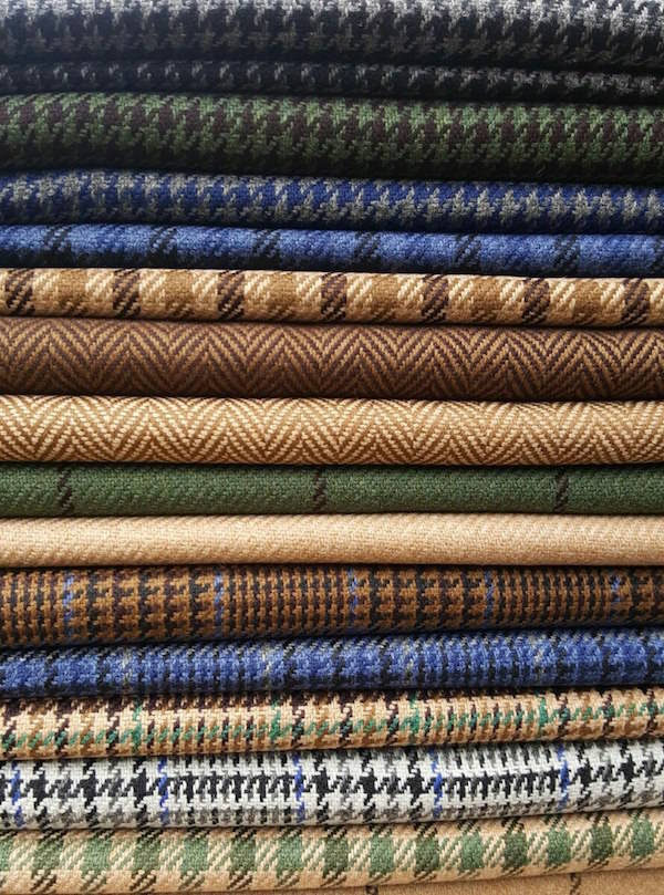 The new jacketing cloths from Fox Brothers AW18.