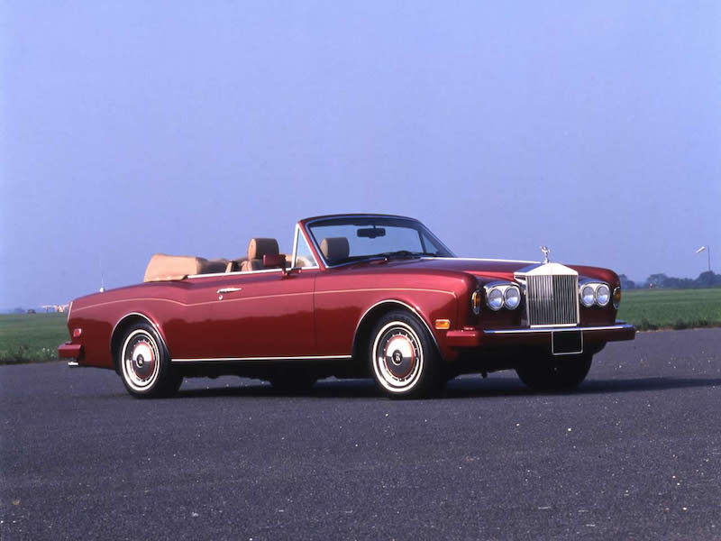 The Rake, Convertible Car, 1974 Rolls-Royce Corniche