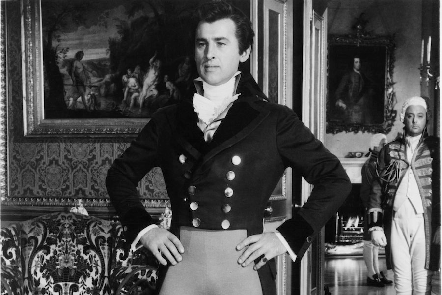 Stewart Granger as Brummell in a scene from the film Beau Brummell, 1954. Photo by Metro-Goldwyn-Mayer/Getty Images.