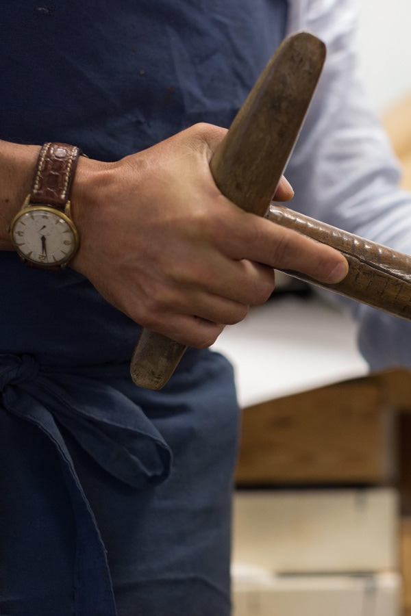 Norman Vilalta's tools of the trade. Photo by Charles-Edouard Woisselin.