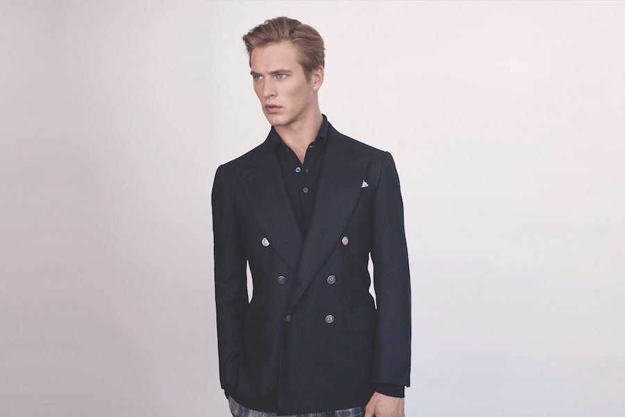 Going Both Ways: Caraceni's Transformable Double-Breasted Jacket