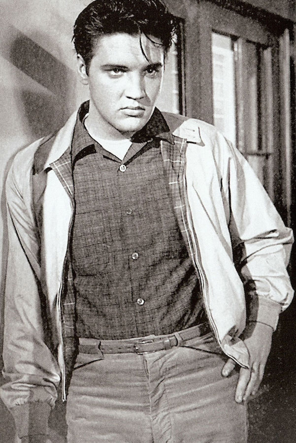 Elvis Presley wearing a Baracuta G9 in King Creole, 1958.