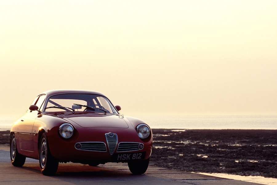 Alfa Romeo Guilia Zagato, 1960. Photo by Martyn Goddard/REX/Shutterstock.