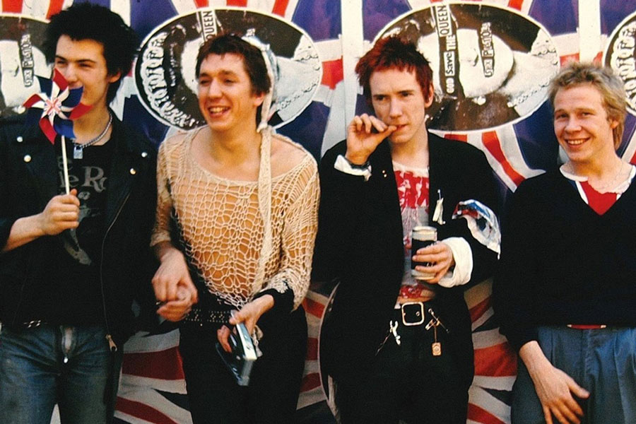 The Sex Pistols circa 1976.