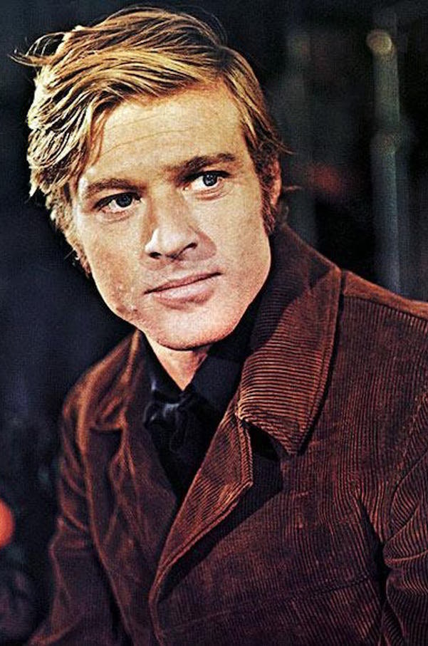 Robert Redford playing a Sheriff in Tell Them Willie Boy Is Here, 1969.