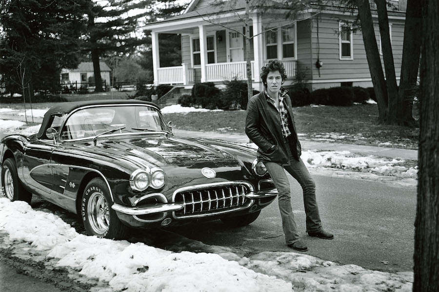 Frank Stefanko shot this iconic photograph of the singer in Haddonfield New Jersey, 1978.