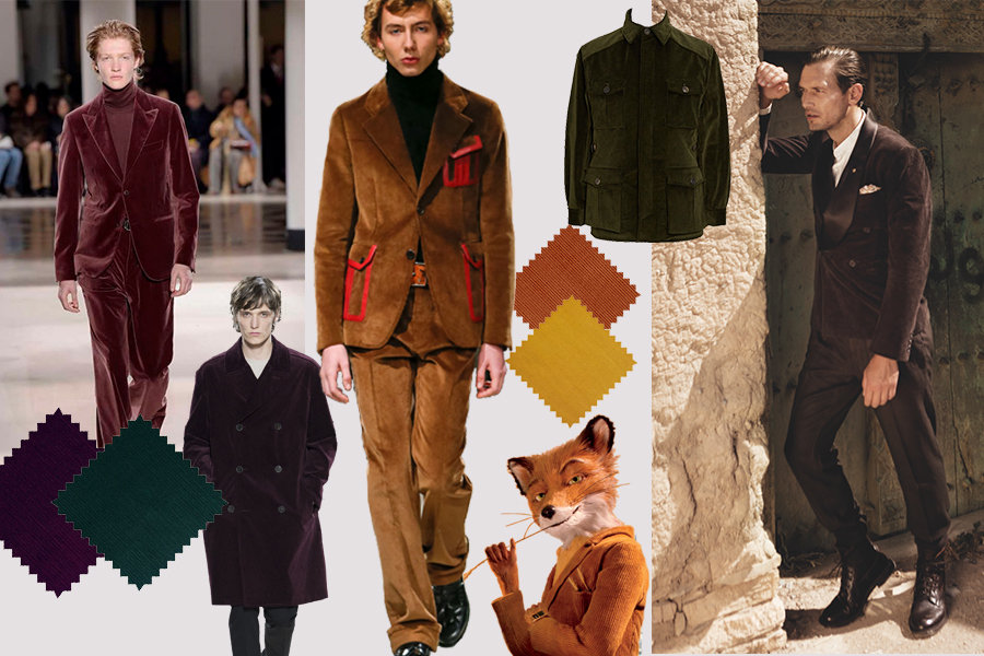 The Rake, Corduroy Moodboard Hermes, Prada, Mr Fox, Fashion, A&S