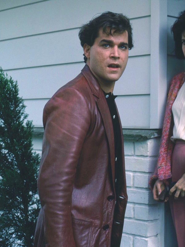 During a particularly violent scene, Henry Hill wears a leather blazer in oxblood red, a colour that inevitably parallels the subsequent anger and bloodshed that follows.