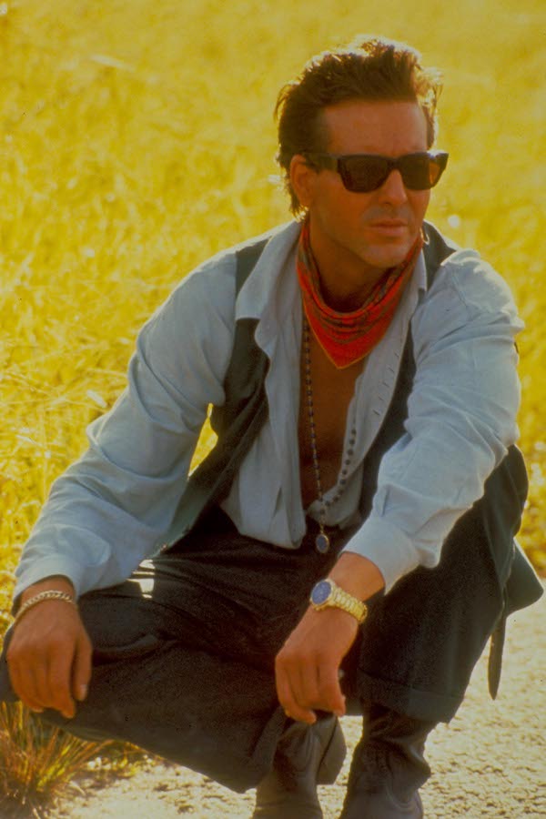 As the wealthy James Wheeler in the film Wild Orchid, 1990. Photo by Moviestore/REX/Shutterstock.