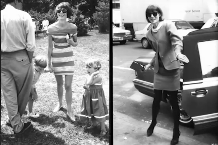 Bill Cunningham's documentation of US Vogue editor-in-chief Anna Wintour.