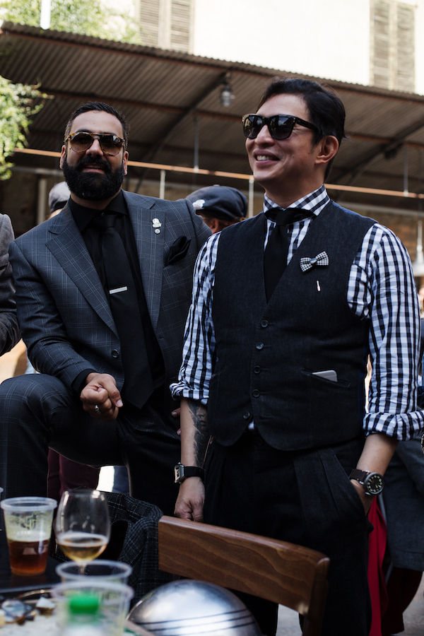 Founder of the DGR Mark Hawwa and The Rake's Founder Wei Koh. Photograph by Stéphane Buttice.