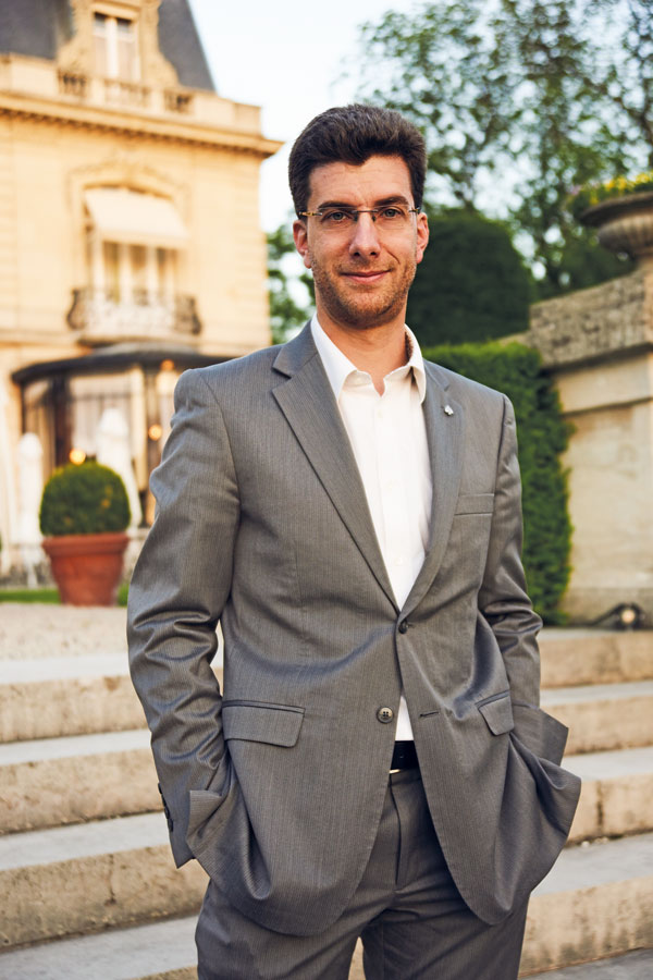 Alexandre Cattier, the Chairman and CEO of Champagne Cattier.