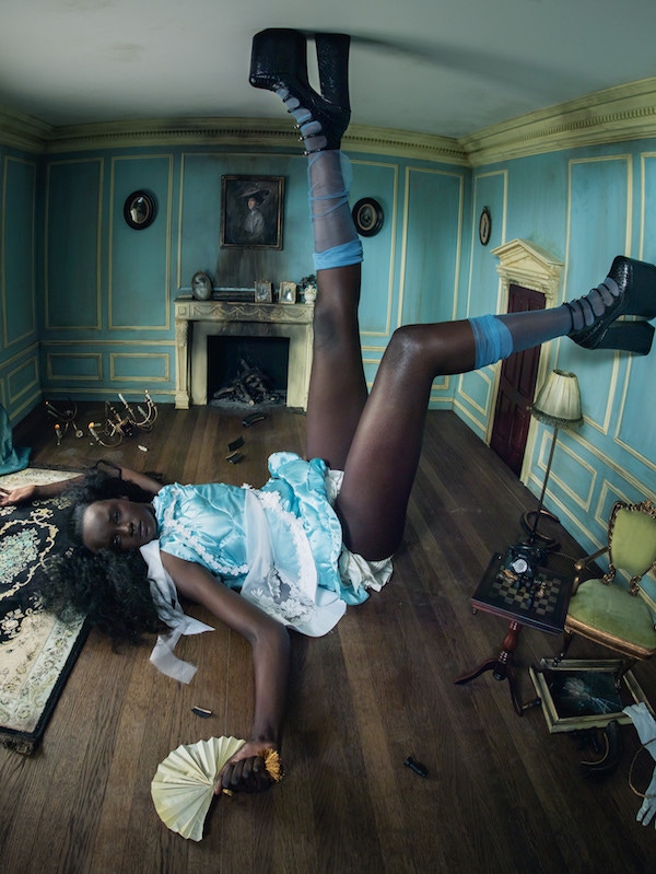 Ducki Thot as Alice. Photograph by Tim Walker.