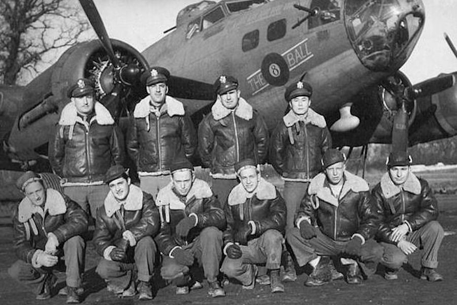 A B-17 WWII Bomber, 