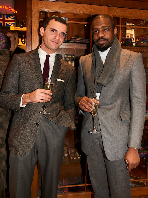 Tailors James Turner and Michael Browne.