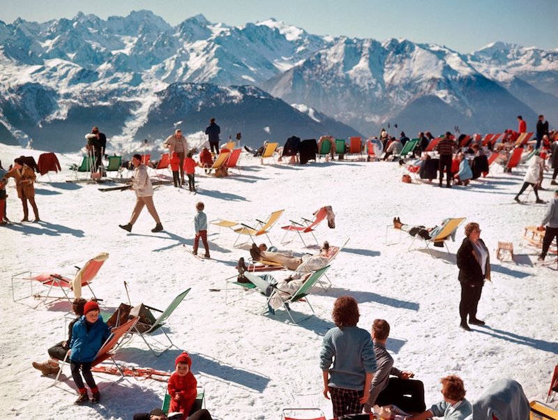 The Rake, Skiing, Slim Aarons