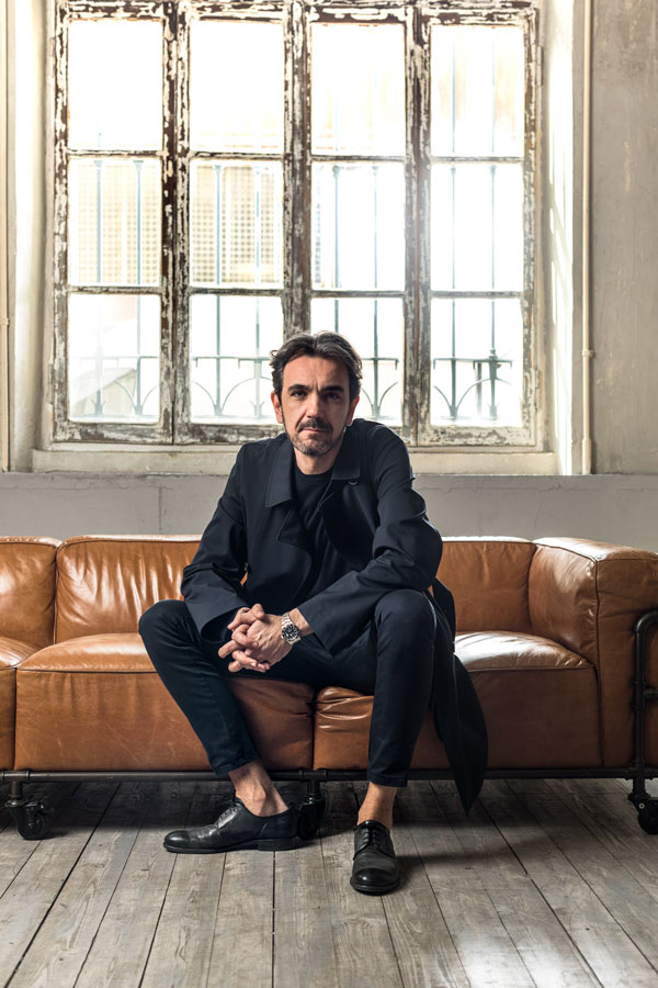 Corneliani’s Style Director, Stefano Gaudioso Tramonte.