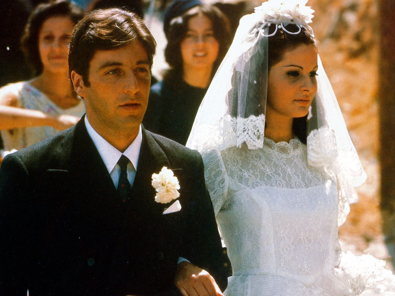 The godfather outlet wedding dress