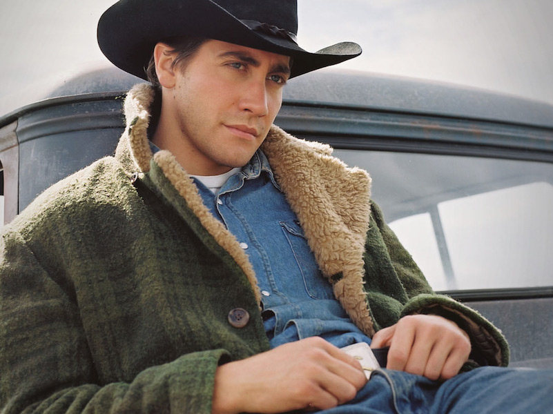 the rake, 5 ways to wear a denim shirt, brokeback mountain 