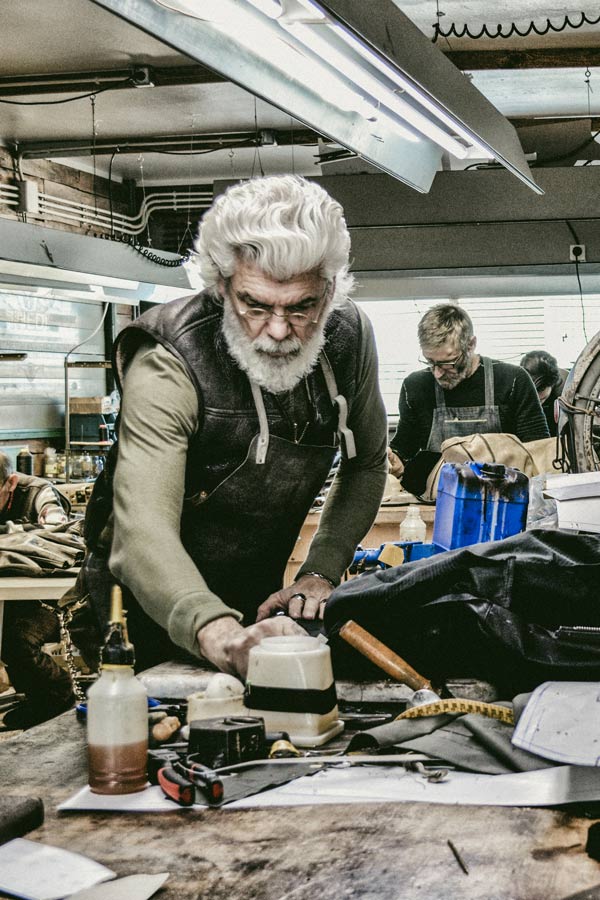 Theodoros Pampoukas, Co-Founder of Thedi Leathers.