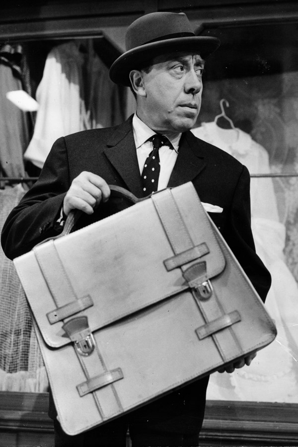 Gentlemen have always carried briefcases in professional environments.