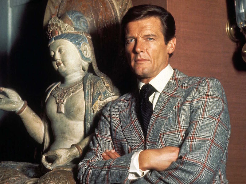 Roger Moore in The Man with the Golden Gun, 1974.