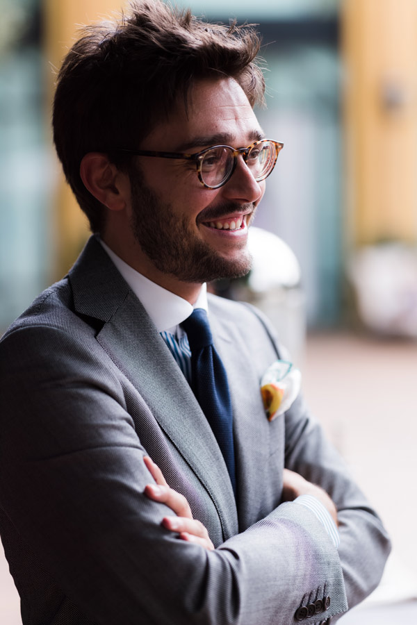 Communications Manager Simone Ubertino Rosso. Photograph by Luke Carby.