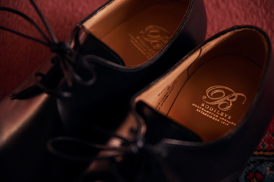 All Bodileys' shoes are made in Northampton, Britain's mecca of men's shoes. Photograph by Kim Lang.