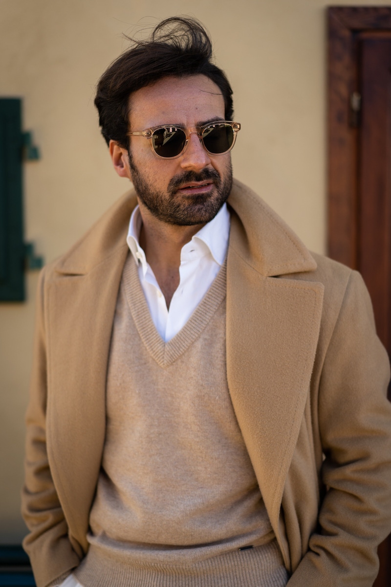 Giorgio Giangiulio at Pitti Uomo 101 (Photo by Rikesh Chauhan)