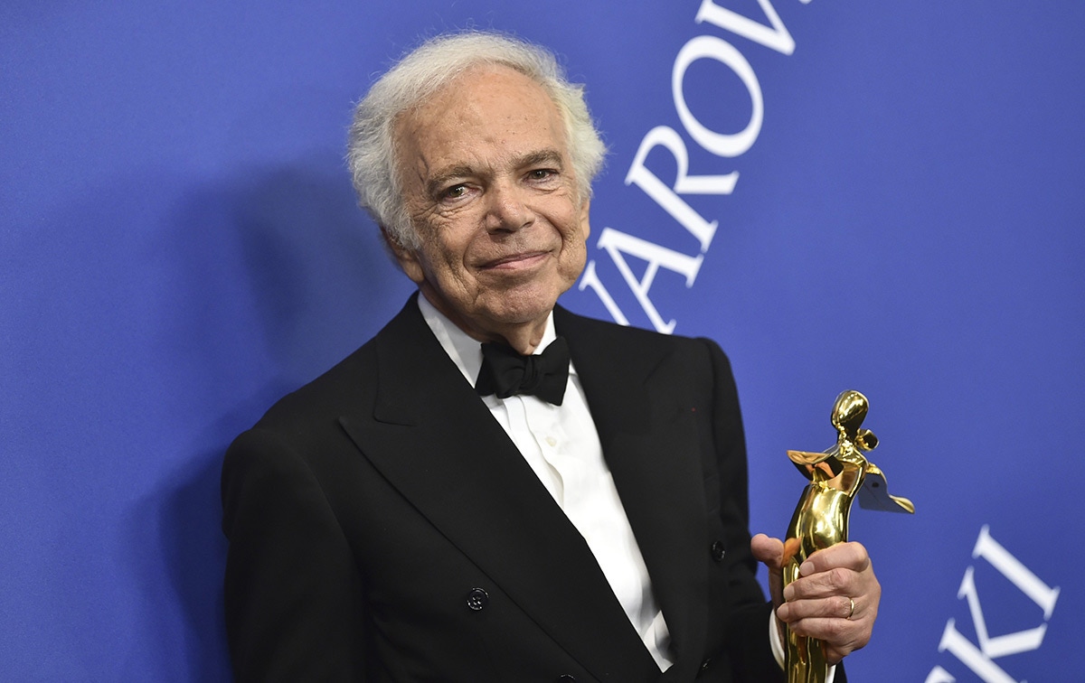 Ralph Lauren rightly recognised by the CFDA for his enduring work introducing the world to timeless and romantic American aesthetic.