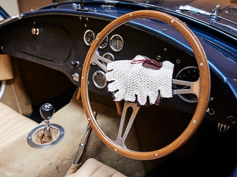 Fingerless driving gloves are de rigeur when behind the wheel of a classic car, and Omega SRL's version are peerless.