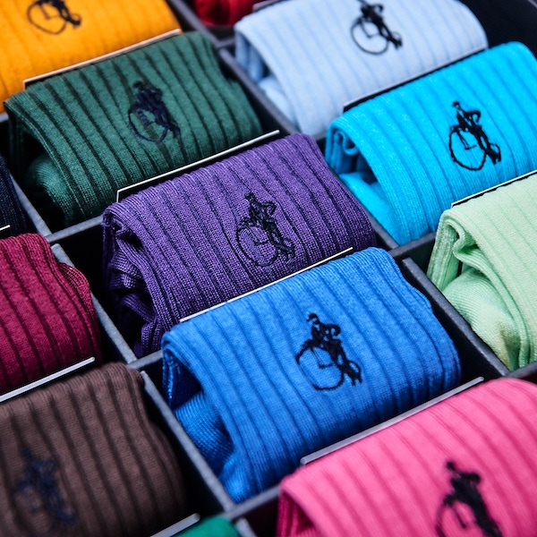 The London Sock Company's gift box contains a vibrant selection of socks for every and any occasion.