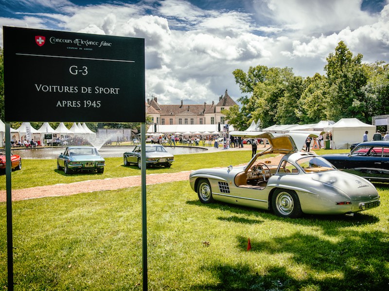 Concours D’Elégance Suisse 2017. Image credit Concours D’Elégance Suisse.