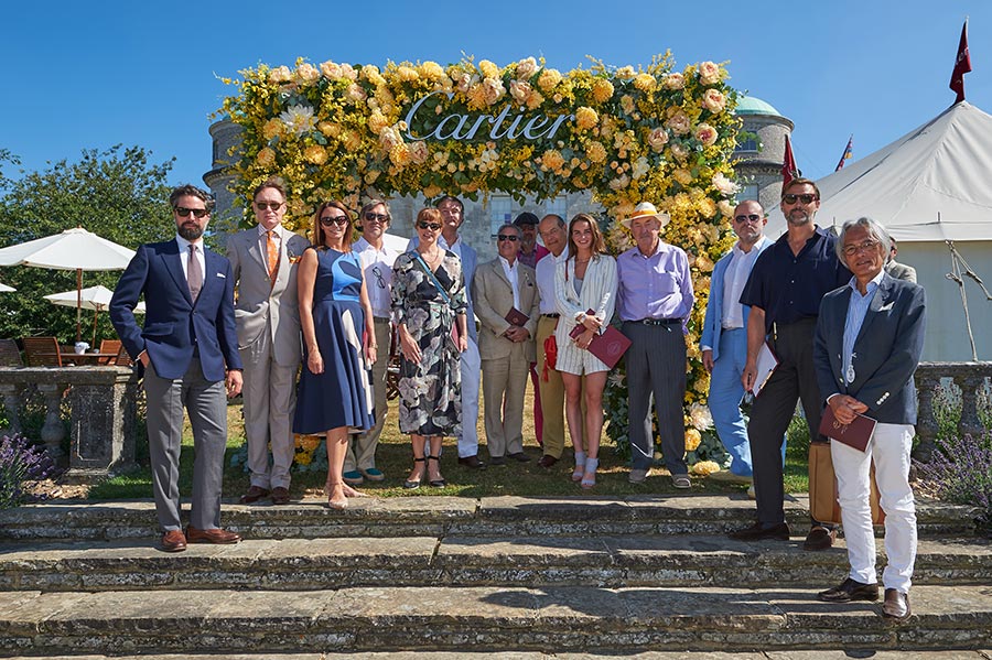 The full consort of Cartier judges prepare to grade some of the most coveted cars ever made.