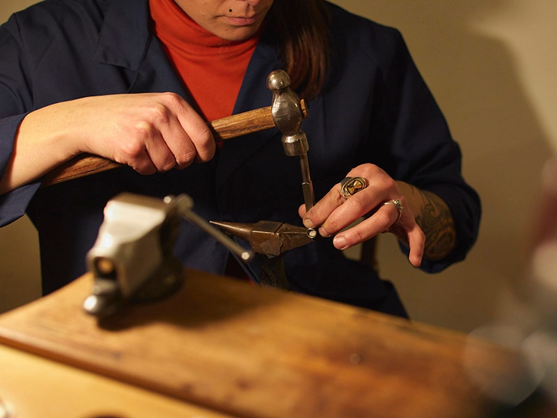 A cufflink from Barbarulo is a piece of precision engineering; each item is rendered by hand.