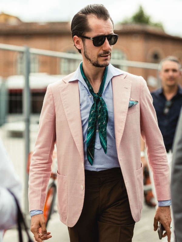 The tried-and-true combination of pink and brown gets given a modern update by Stefano Zamuner.